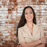 Aperturee - Vintage White Red Brick Wall Photo Studio Backdrop